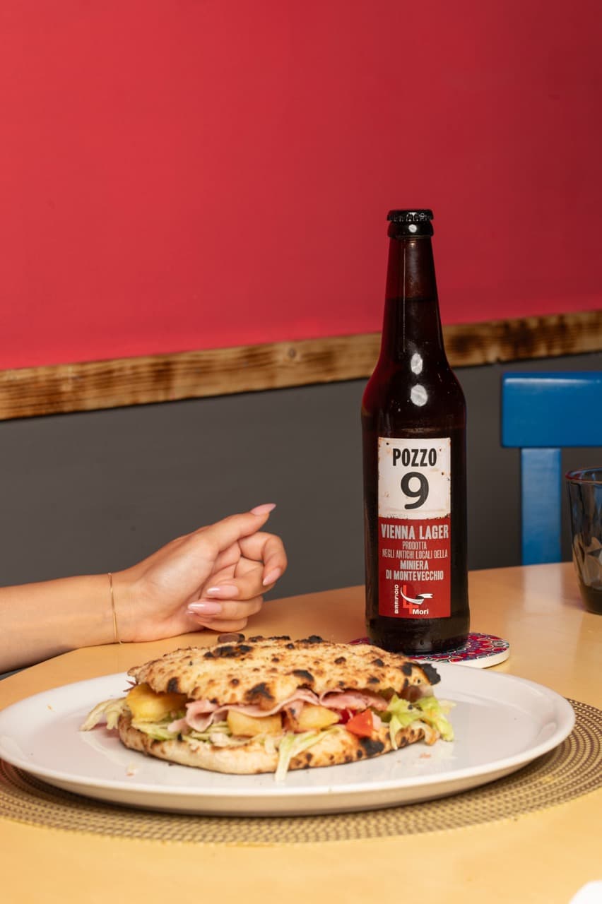 Panino e birra